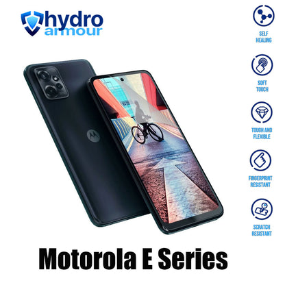 High Definition Clear Hydrogel Screen Film Protector for Motorola E13 E14 E22i