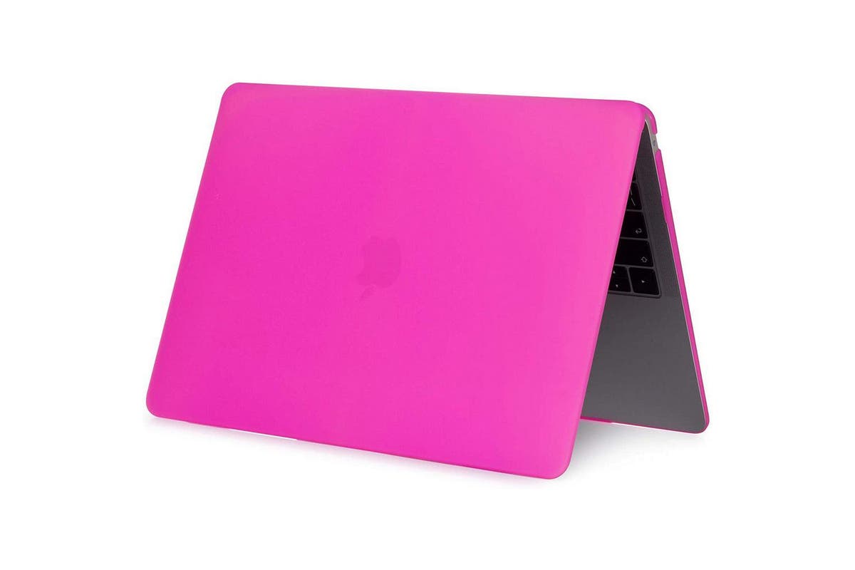 Hot pink macbook pro clearance case